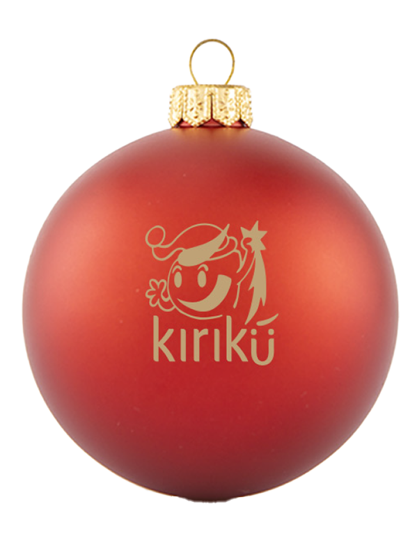 Pallina di Natale Rosso